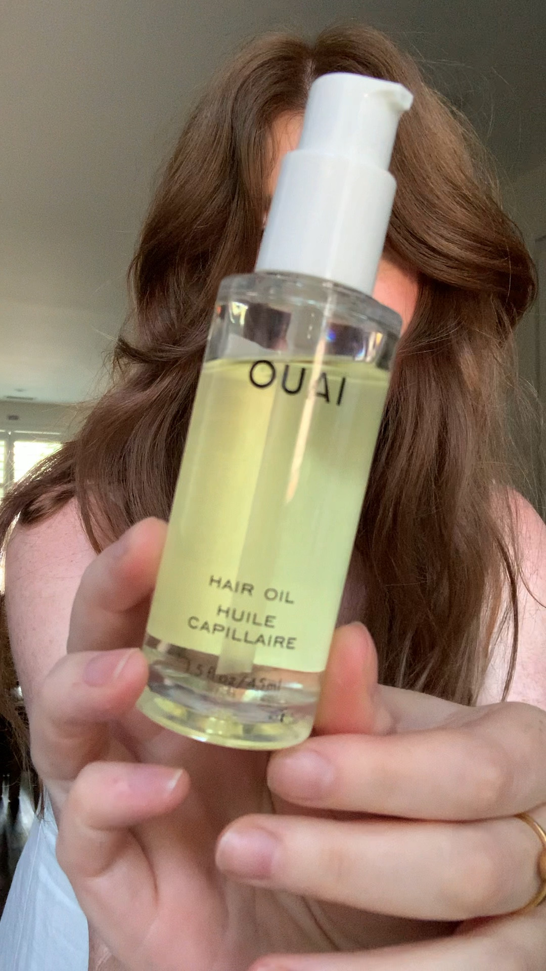 The best hair oil for all hair types. Dry hair, oily hair, fine hair and thick hair. This hair oil smells amazing applies dry and is the perfect summer hair care product. 

#LTKbeauty #LTKcanada #LTKsummer