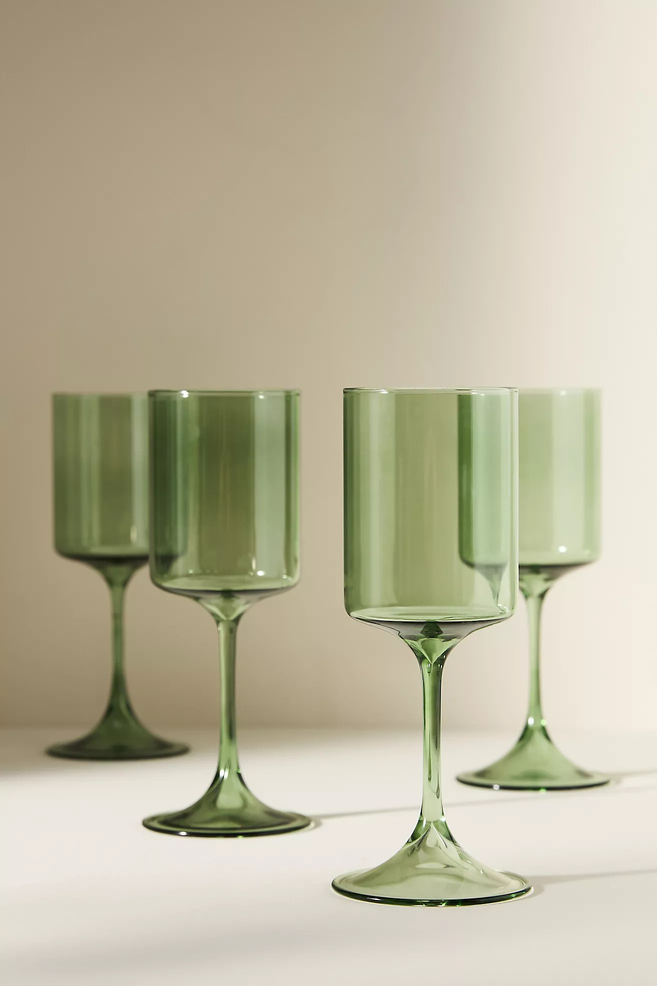 Morgan Wine Glasses, Set of 4 | Anthropologie (US)