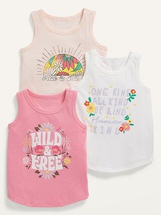 Graphic Tank Top 3-Pack for Toddler Girls | Old Navy (US)