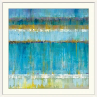 'Abstract Squares' Danhui Nai Painting Print | Wayfair North America