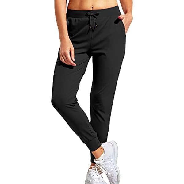 Women's Joggers Pants Lightweight Running Sweatpants with Pockets Athletic Tapered Casual Pants f... | Amazon (US)