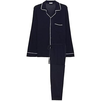 Eberjey Gisele Classic Women's Pajama Set | Long Sleeve Shirt + Long Pants | Amazon (US)