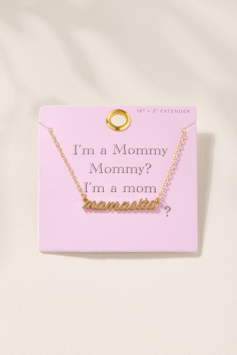 Mamacita Pendant Necklace | Francesca's