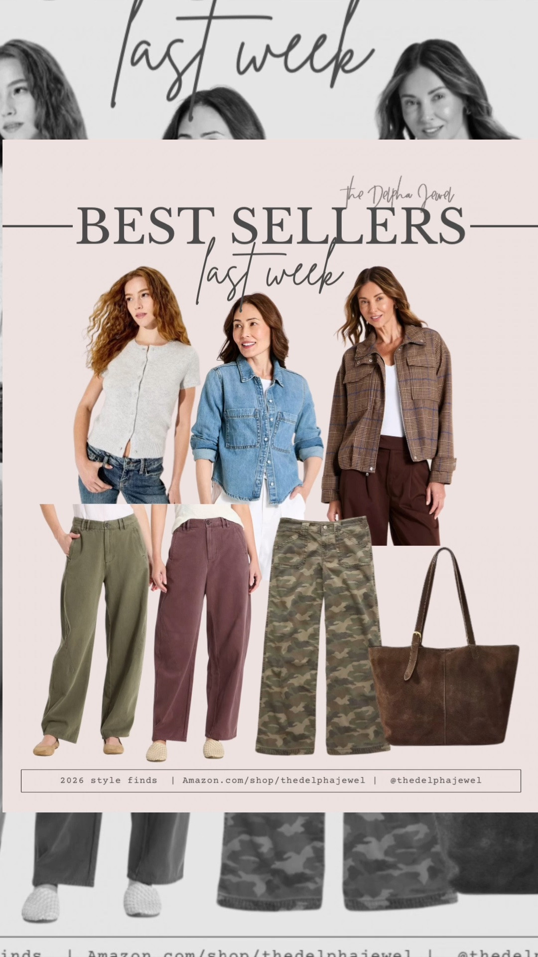 Last week’s top sellers are 👌🏼! 🤎 These were your favorites, and I can totally see why:

• The perfect everyday knit top — soft, classic and easy to dress up or down. Such a good elevated basic for fall.
• Denim utility shirt — that effortless, lived-in denim look with a relaxed fit that makes any outfit feel pulled together.
• Plaid jacket — the perfect lightweight layer! Classic plaid, slightly oversized and SO easy to throw on with jeans or trousers.
• Olive utility pants — comfy, casual and versatile enough to wear with sneakers, flats or boots.
• Plum/burgundy pants — this rich color is such a fun alternative to denim and makes fall outfits instantly feel more polished.
• Camo pants — a customer favorite for good reason! An easy way to add a little edge to an otherwise simple outfit. ‼️on sale 40% off / $47.97‼️
• Brown tote — the everyday bag that goes with EVERYTHING. Spacious, neutral and perfect for fall.

@Target @Aerie

#LTKSaleAlert #LTKOver40 #LTKMidsize