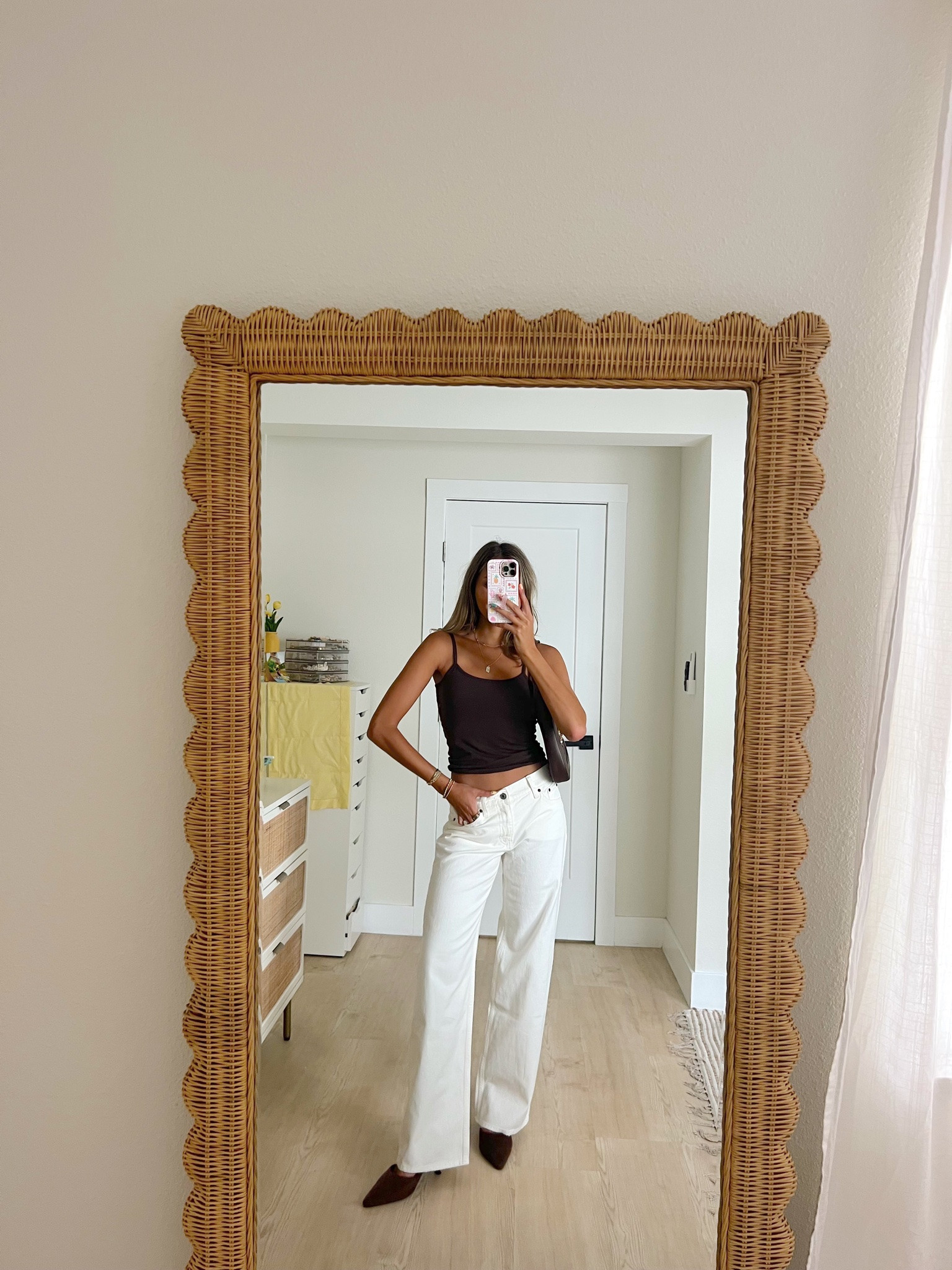#AbercrombiePartner the best time of the year to stock up on my favorite @abercrombie jeans for fall👖💕 25-50% off denim + 20% off almost everything else + codes stack use DENIMAF for an extra 15% off. wearing a 24 regular in all of these styles 

•Denim Promo: *Offer valid online only August 5, 2026 to August 10, 2026 in US/CA. Excludes clearance. Online price reflects discount.
•Extra 20% Off: *Offer valid in stores and online August 5, 2026 to August 10, 2026 in US/CA. Exclusions apply as indicated. Online price reflects discount.
•Promo Code: *Use code DENIMAF to get an additional 15% off almost everything in stores and online at checkout from August 5, 2026 to August 10, 2026 in US/CA. Exclusions apply. See details on