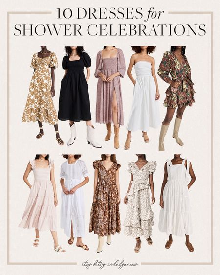 10 Shower dresses… 

#LTKstyletip