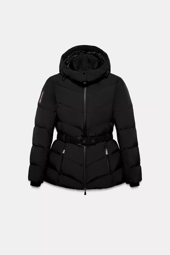 WATER RESISTANT WINDPROOF RECCO® TECHNOLOGY SKI COLLECTION DOWN JACKET | Zara US
