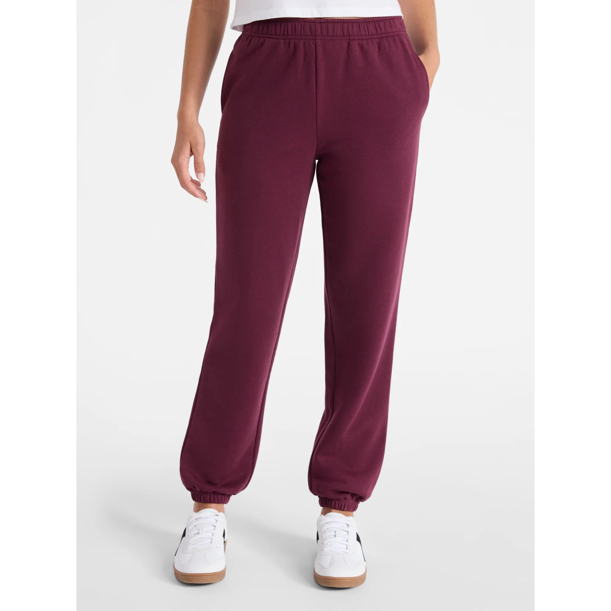 No Boundaries Soft Fleece Joggers, 29'' Inseam, Women's XXS-4X | Walmart (US)