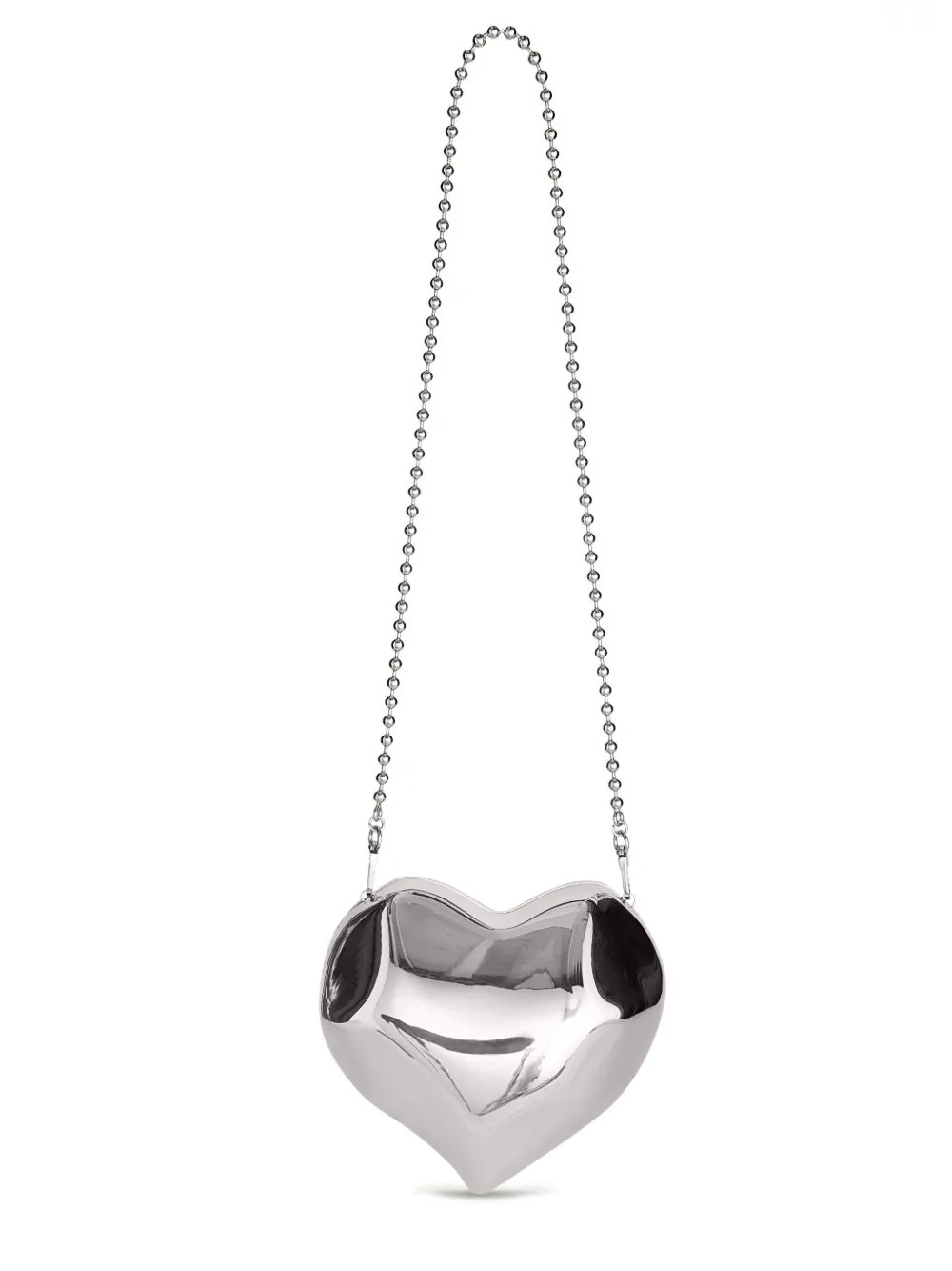 Simon Miller Molded Heart Metallic Shoulder Bag - Farfetch | Farfetch Global