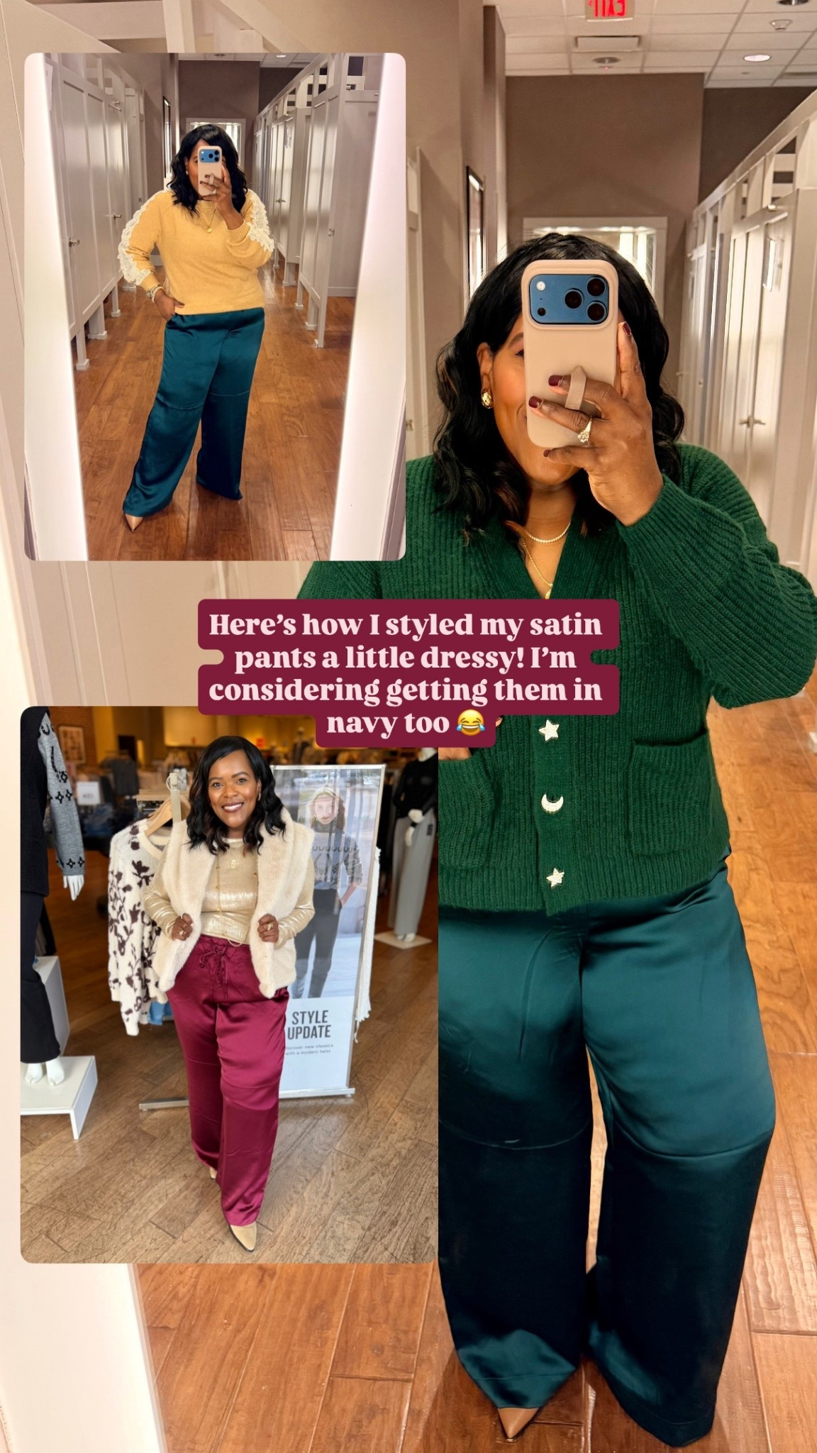 How to style satin pants 

#LTKMidsize #LTKPetite #LTKgrwm