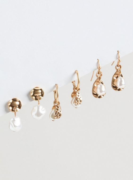 Pearl Mini Hoop Set | Torrid (US & Canada)