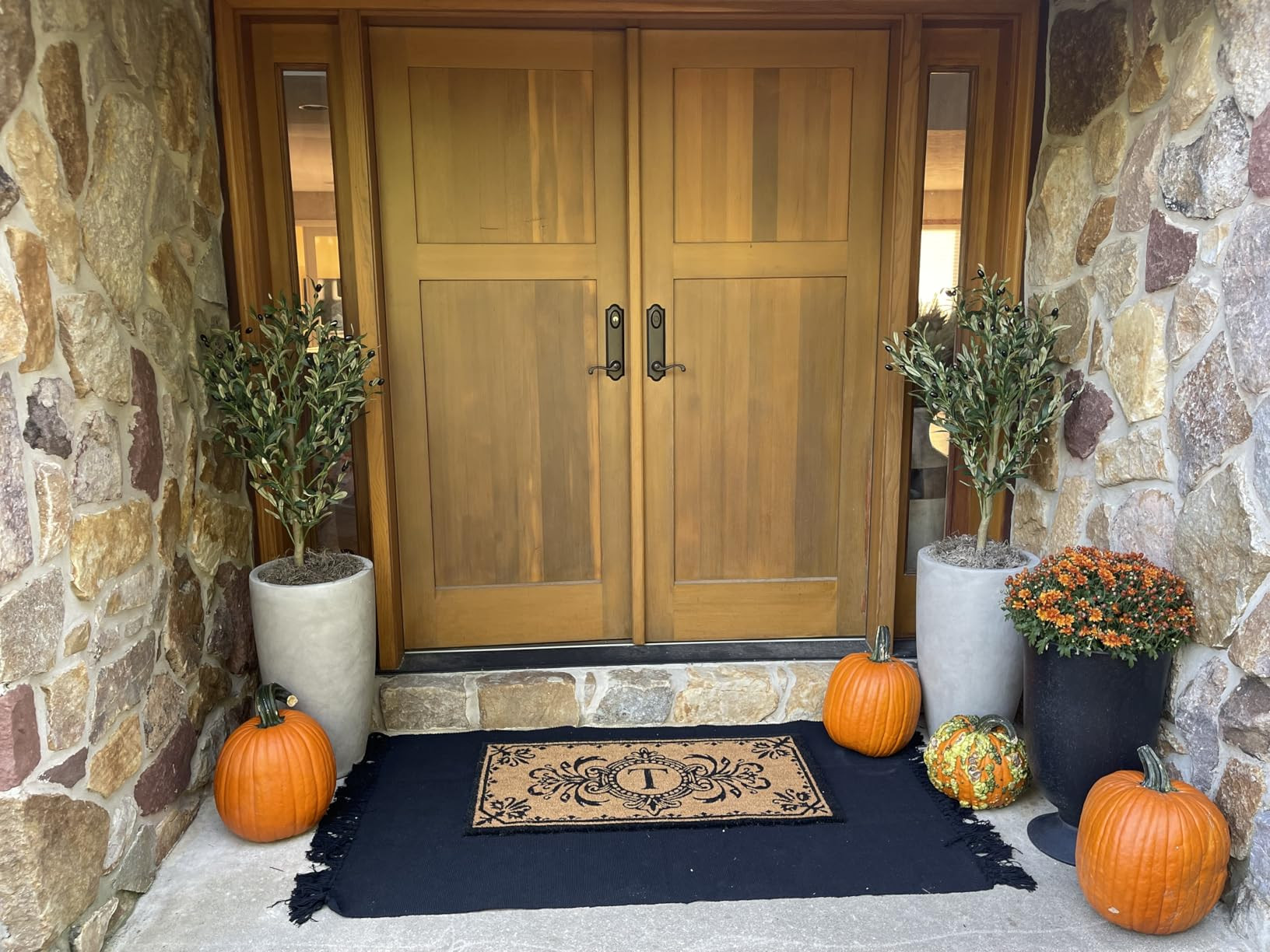 Kante 23.6" H Natural Concrete Finish Concrete Tall Planters Large Outdoor Indoor Decorative Plan... | Amazon (US)