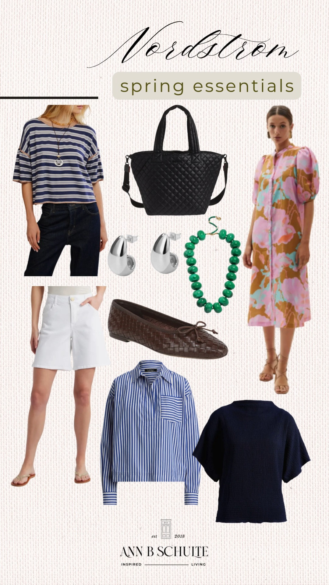 Nordstrom spring essentials bring fresh layers, playful prints, and that effortless vibe for blooming days ahead. Wardrobe wishes granted. 🌸🌿☀️
#Nordstrom #SpringEssentials #NordstromStyle #SpringFashion #SeasonalStyle #FreshLooks #OOTDInspo #LTKSpring #WardrobeUpdate #ChicBasics 

 #LTKootd