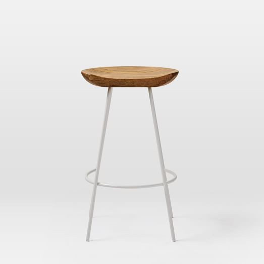 Alden Bar & Counter Stools - White | West Elm (US)
