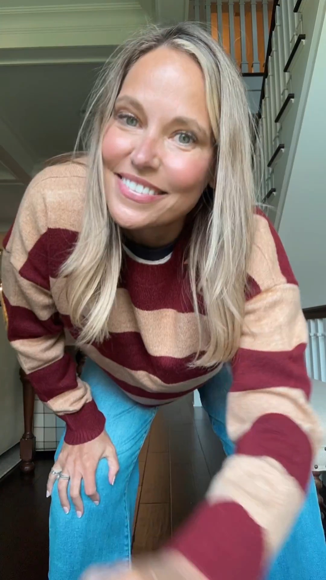 If preppy, cute early fall pieces are your thing, this one is for you. These are easy finds to wear now and carry right into the next season. Wearing medium in all tops, size large in the drawstring pants, and size 30 in jeans.

#LTKdayinmylife #LTKootd #LTKgrwm