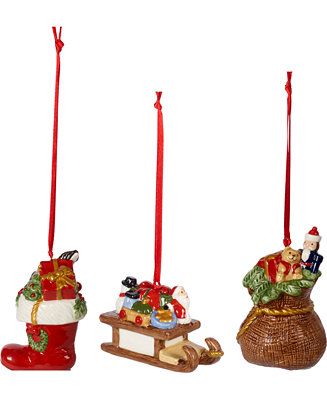 Villeroy & Boch Set of 3 Gift Box Ornaments  & Reviews - Holiday Lane - Home - Macy's | Macys (US)