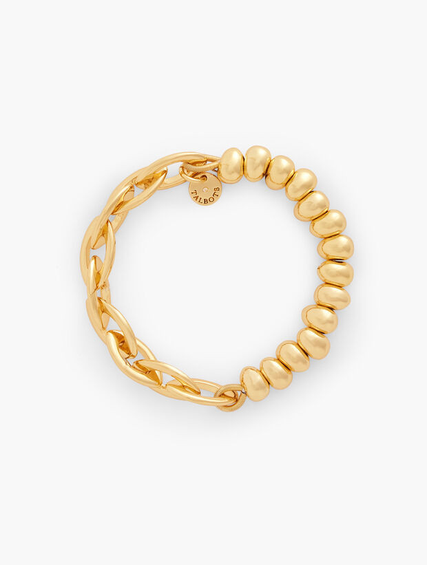 Beaded Links Stretch Bracelet | Talbots
