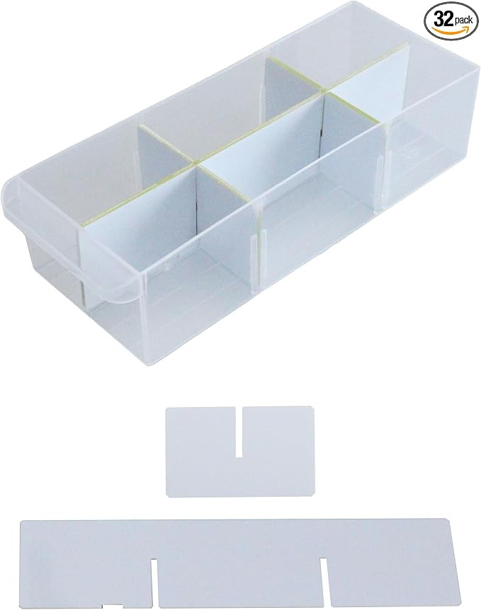 (32-Pack) Small Drawer Configurable Dividers compatible with Craftsman, ArtBin Craft Storage Cabi... | Amazon (US)