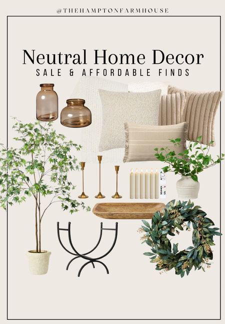 Neutral home decor! Affordable and budget friendly ✨⚡️

#LTKsalealert #LTKhome #LTKstyletip