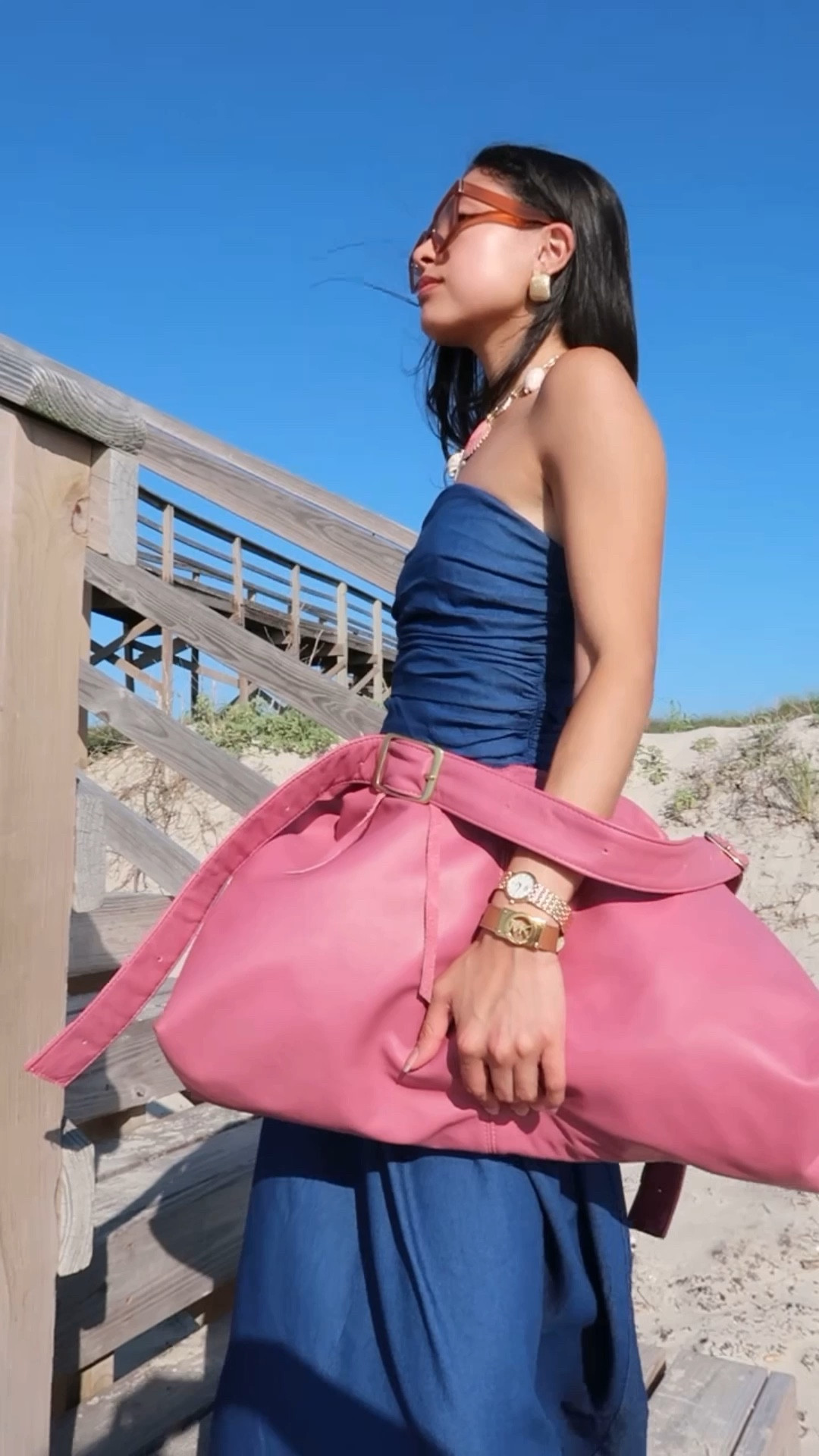 Denim but the perfect dress. I truly want this dress in every color and every pattern Peppermayo sells it in. That’s how obsessed I am with it and how flattering it is! 😍

- Dress: Peppermayo
- Wearing: Size US 0

#LTKSeasonal #LTKPetite #LTKSummerEdit