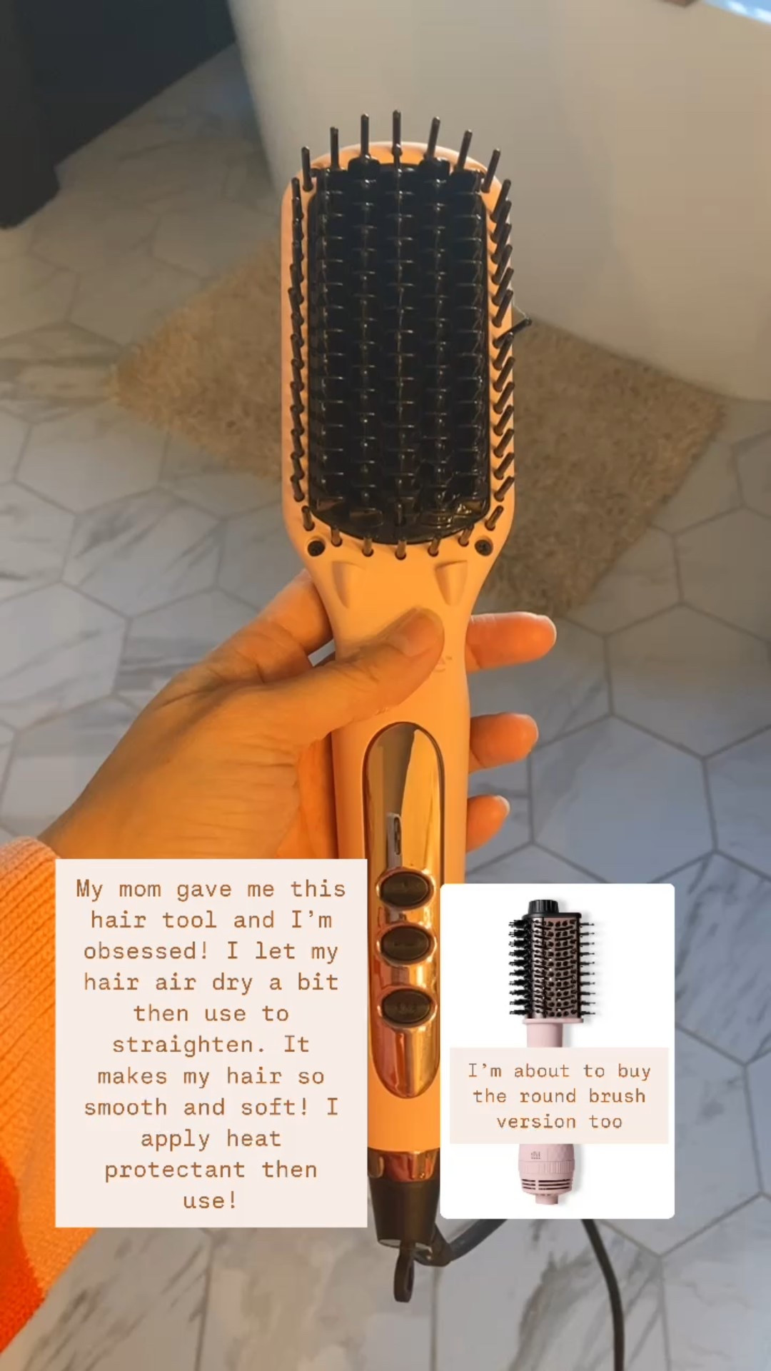 Obsessed with these hair tools! 
:
One in video dries + straightens. I’m also buying the round brush version! 
:
Straightener is on sale for $27!

#LTKSpringSale #LTKWatchNow #LTKBeauty