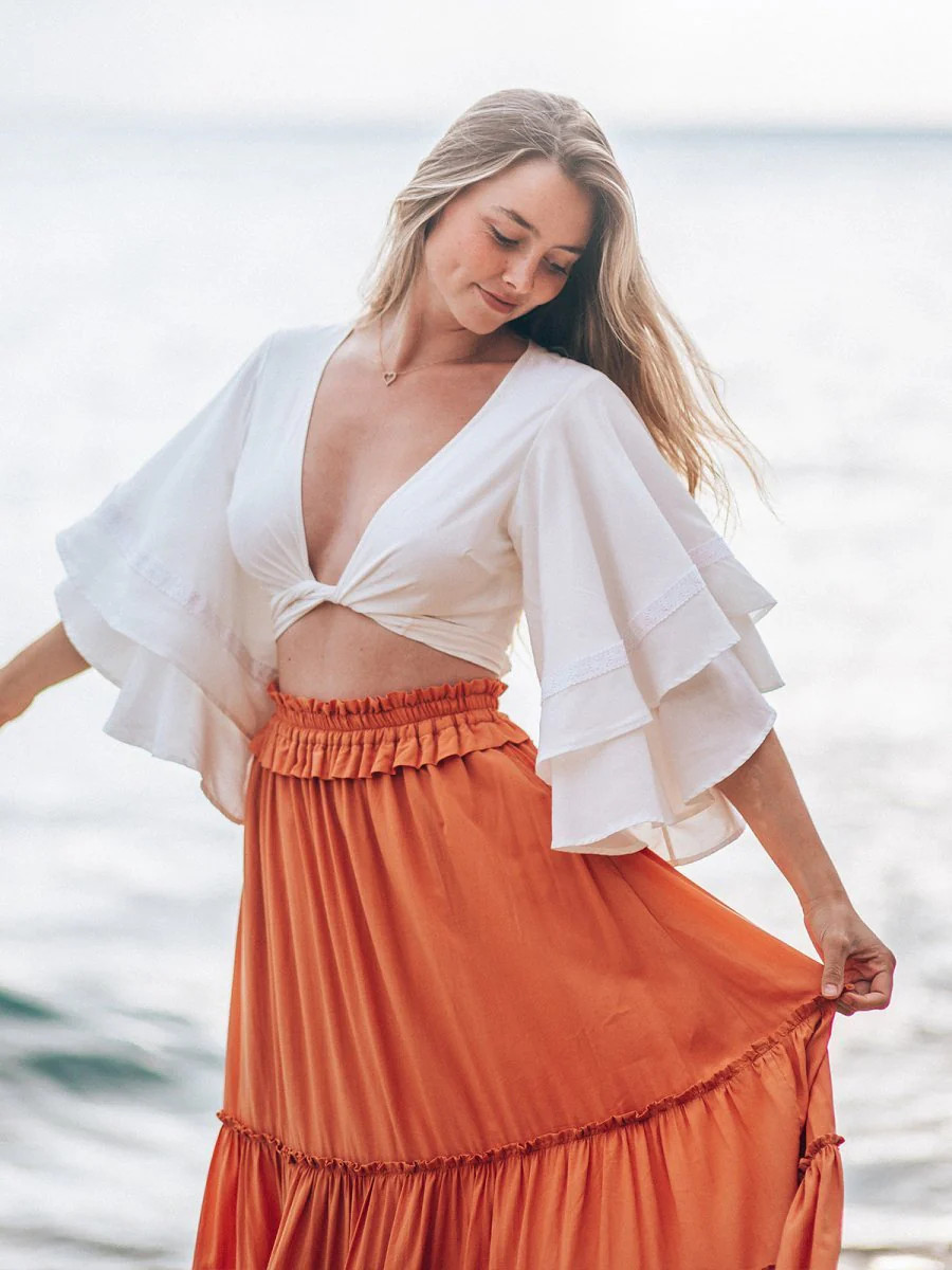 Matilda Wrap Top | Cocopiña