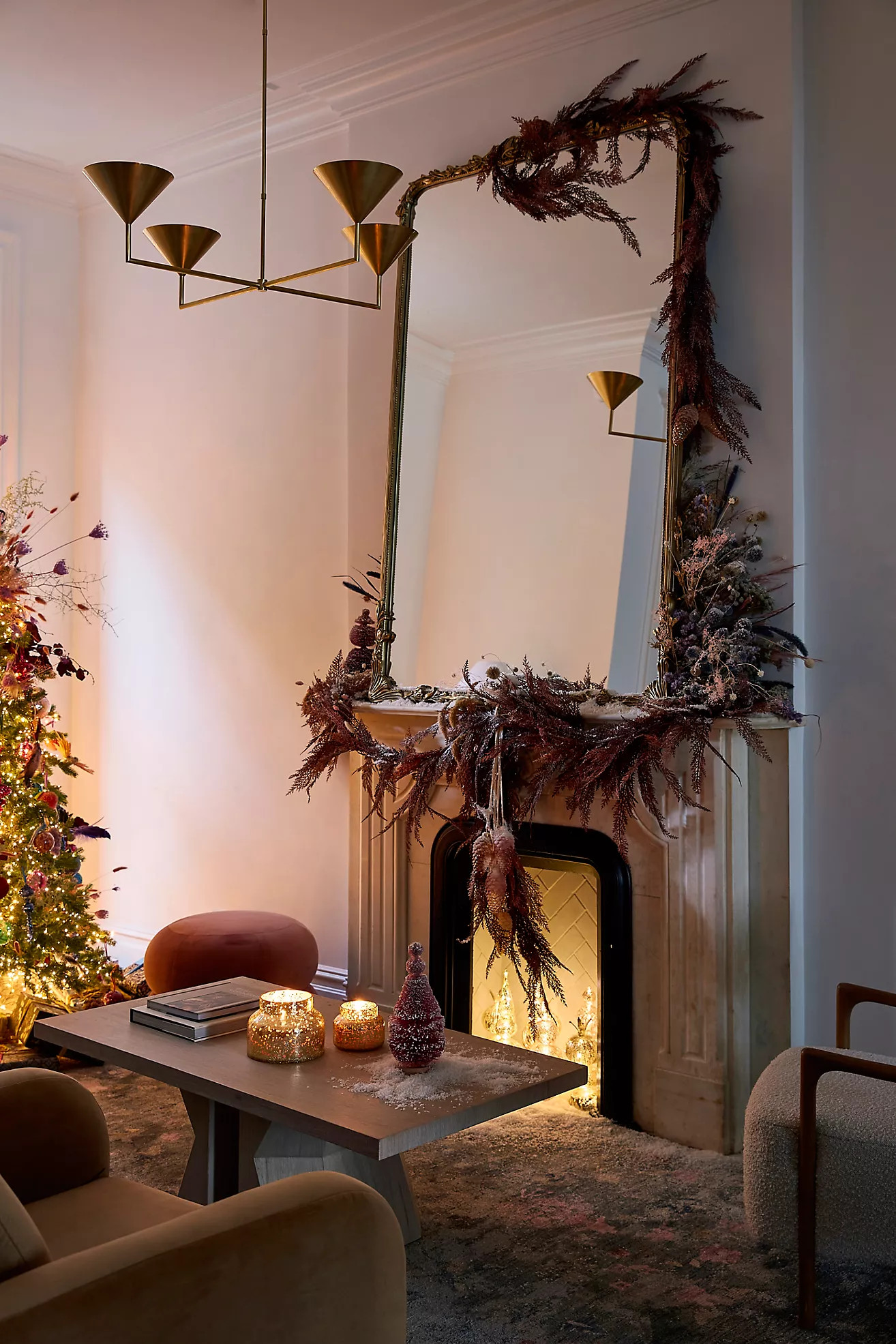 Faux Cedar Garland, Color | Anthropologie (US)