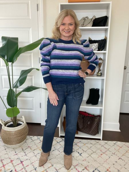 Small sweater, 6 jeans. 
Spring 2023
Spring transition
Spring trends
Walmart fashion
Walmart
Walmart finds
Jeans
Jeans outfit

#LTKstyletip #LTKSeasonal #LTKFind