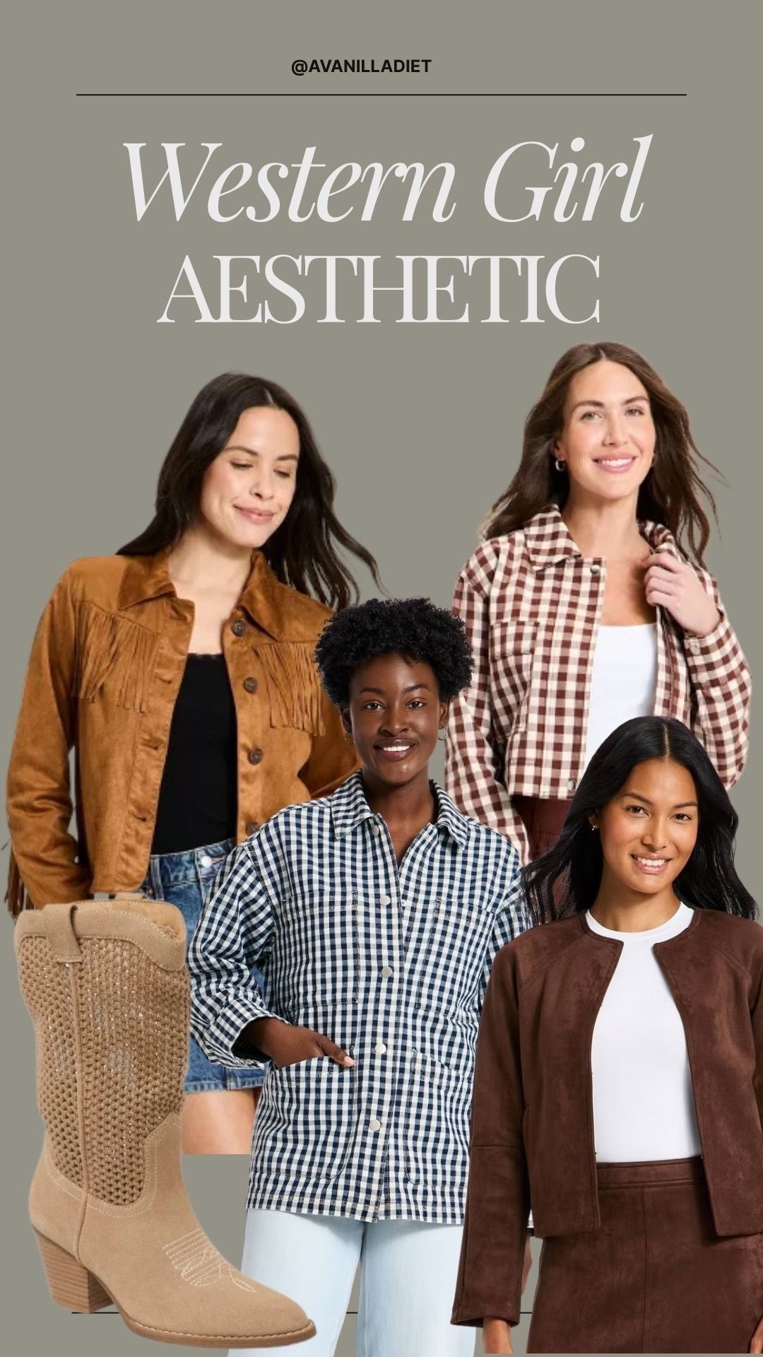 🤠 Western girl aesthetic 🤠
A little country, a little chic ✨

#westergirlaesthetic #westernstyle #cowgirlchic #denimlook #ltkfashion #trendstyle #Targetstyle


#LTKPlusSize #LTKPetite #LTKMidsize