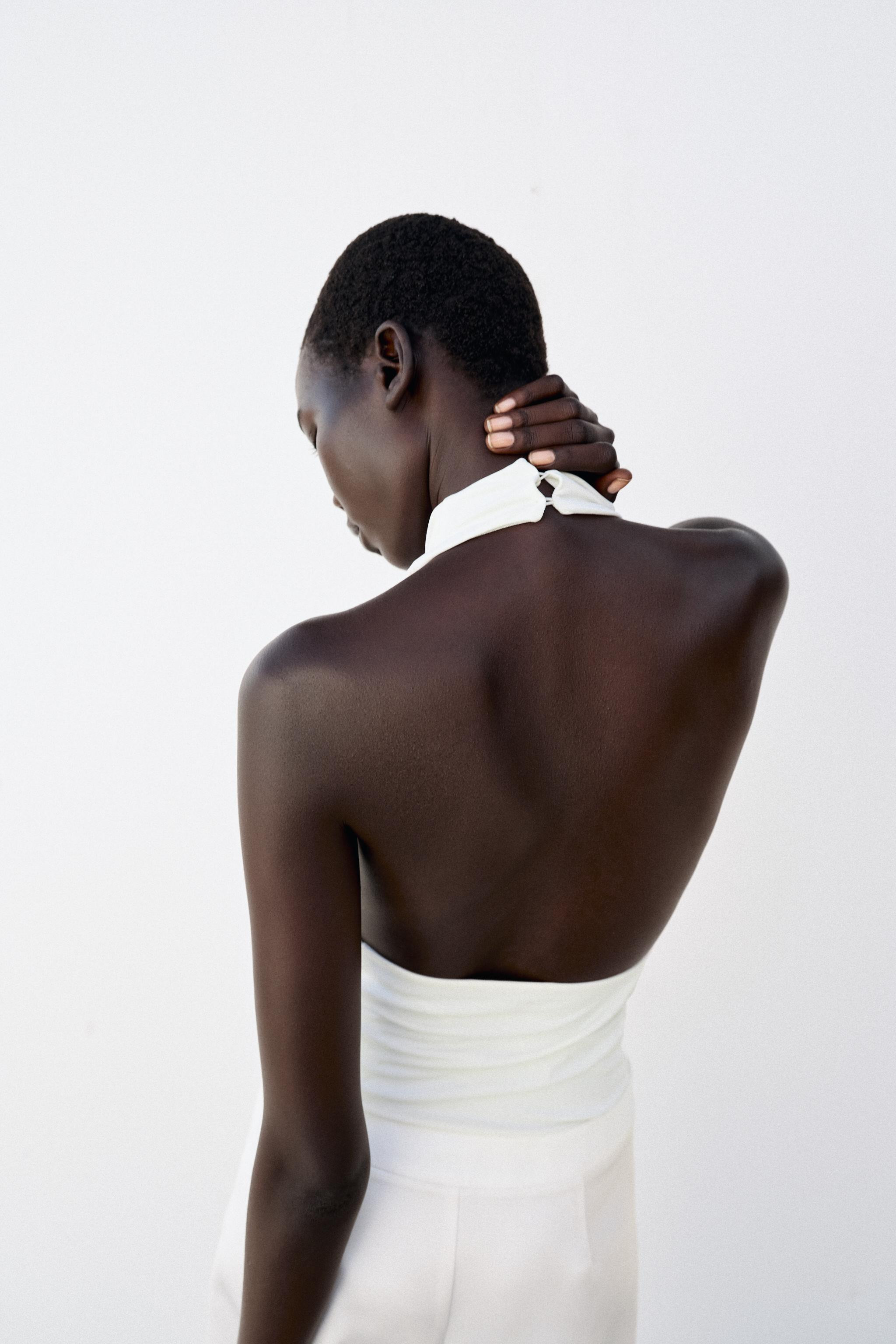 FLOWING DRAPED TOP | Zara UK