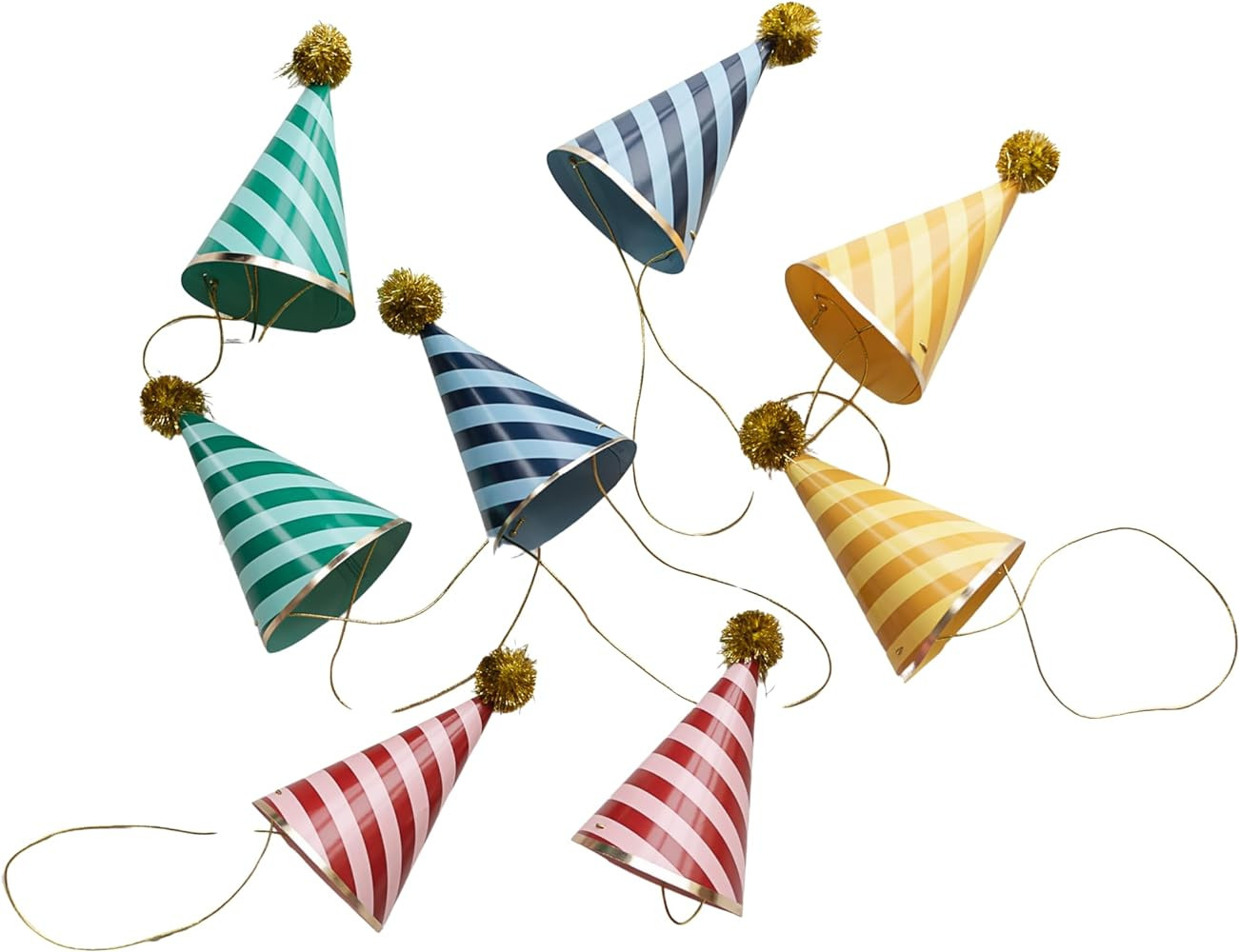 Bonjour Fete Hogwarts™ House Paper Party Hats, Harry Potter Accessories | Wizard Costume Headwe... | Amazon (US)