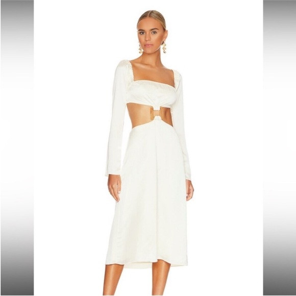 WEWOREWHAT white cut out dress | Poshmark