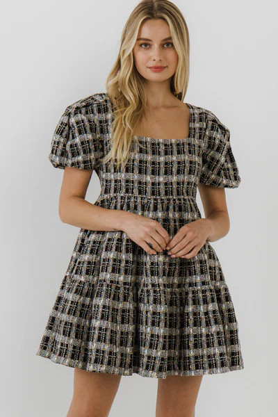 Tweed Mini Dress | OBJECTRARE