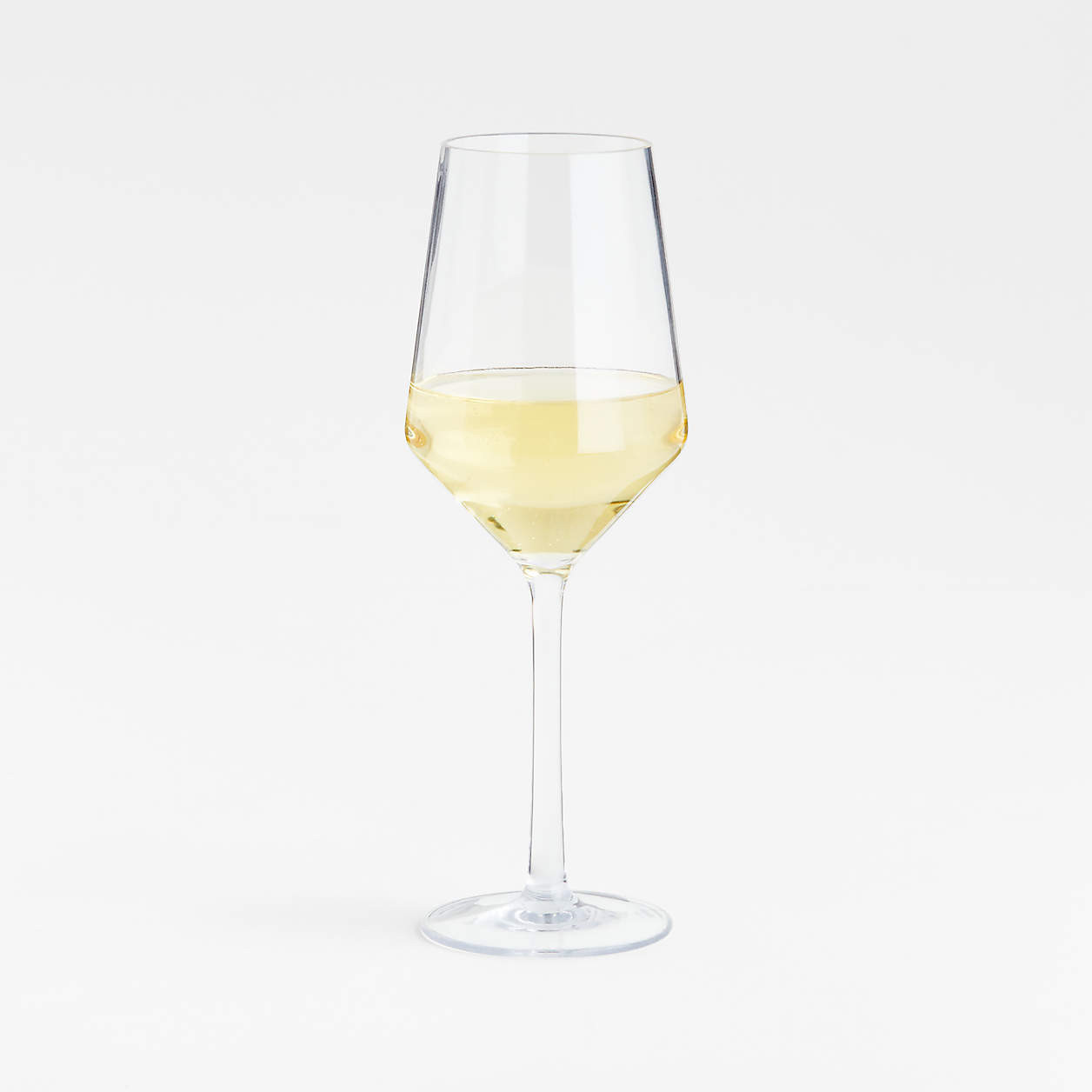 Schott Zwiesel Tour Outdoor Acrylic White Wine Glass + Reviews | Crate & Barrel | Crate & Barrel