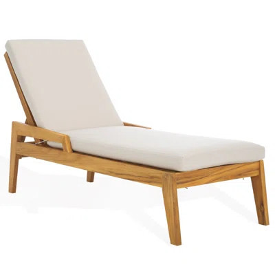 Caledonia Brazilian Teak Chaise Lounge | Wayfair North America