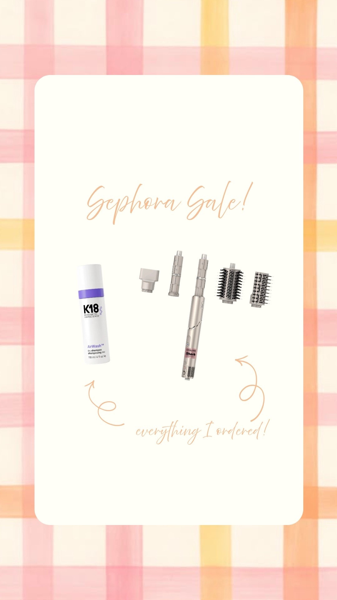 Sephora sale!!

Sephora sale/ shark flex style / k18 / hair products 

#LTKmomlife #LTKBeauty #LTKSaleAlert