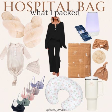What I packed in my hospital bag for baby #3 

Maternity must haves / hospital outfit / newborn outfit / Amazon finds / 



#LTKbaby #LTKkids #LTKbump