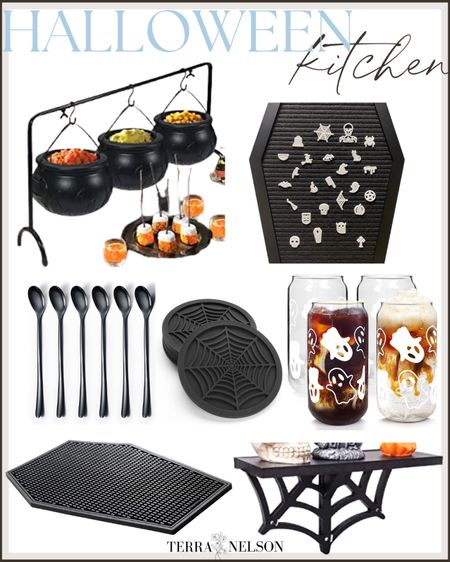 Add to cart! I want one of everything with these kitchen Halloween gadgets!! 

This cute coffin letterhoard, the black coffee/cocktail spoons, the ghost glasses. Just give me one of each! 

And don’t forget the cute coffin bar mat! Works for coffee or cocktails! 

#LTKSeasonal #LTKHalloween #LTKbeauty