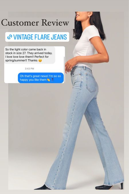 I love mine and the fame is spreading. I ordered long to wear with heels and platform converse. Tts 
Vintage flare jeans / Abercrombie 

#LTKFind #LTKunder100 #LTKstyletip