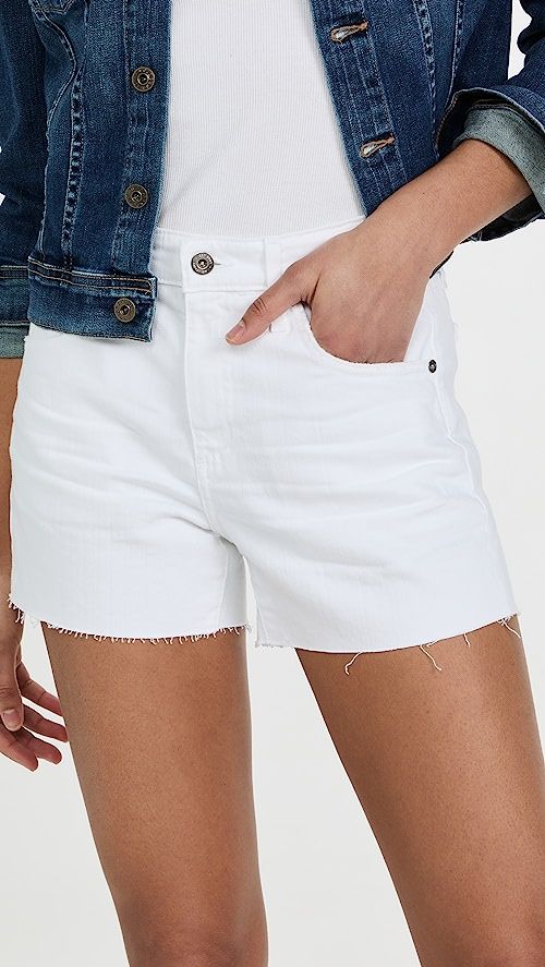 Hailey Cut-Off Denim Shorts | Shopbop