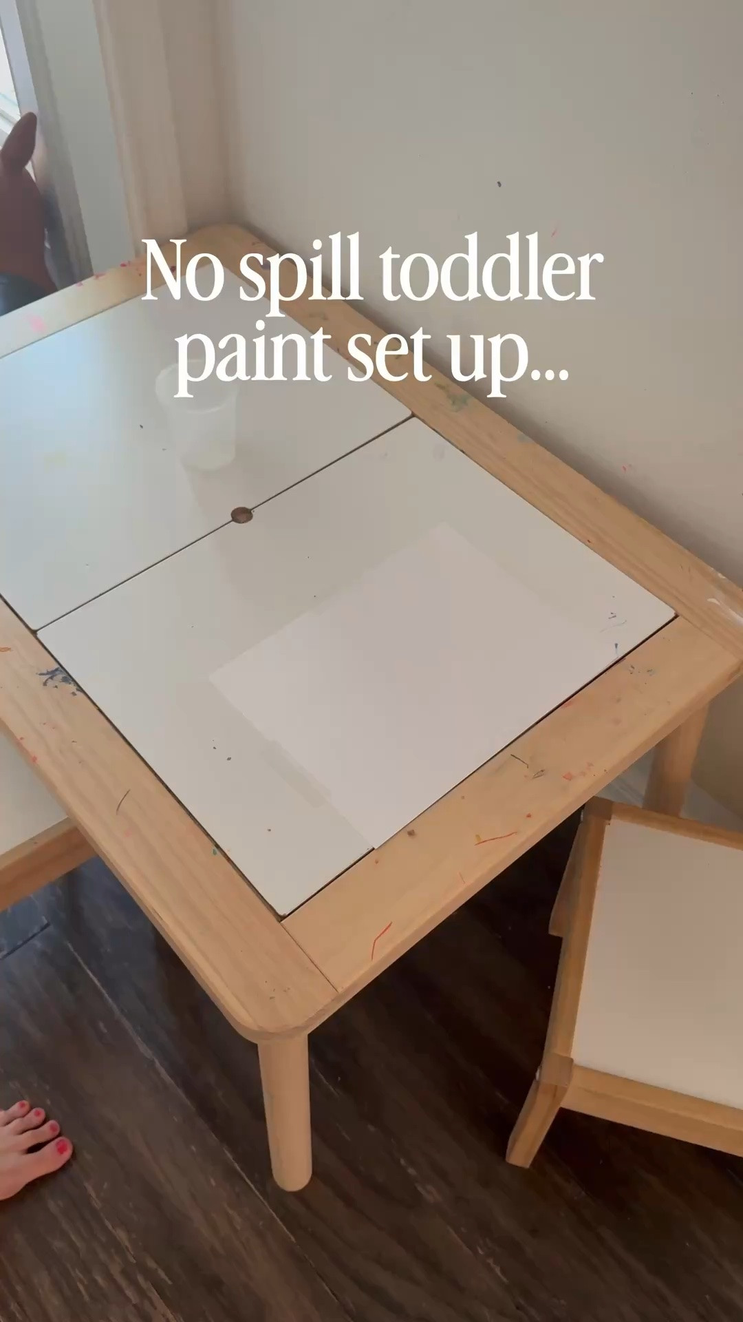 My toddler always wants to paint with his big sister so I started setting up his own painting activities with this no-spill washable paint! It’s easy for his small hands and the colors are actually so vibrant! I love that he can’t knock anything over and any mess cleans up easily!

#LTKKids #LTKmomlife
