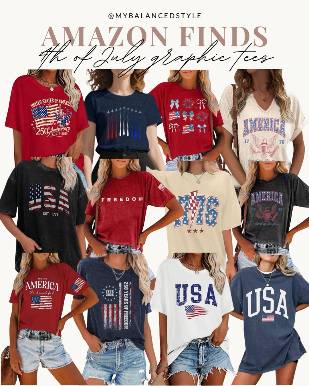 Amazon 4th of July graphic tees

4th of July graphic tees
Patriotic t shirts
America themed tops
Stars and stripes apparel
USA flag shirt
Red white and blue fashion
Vintage patriotic tee
Independence Day outfit
Cute patriotic graphic shirt

#LTKootd #LTKSeasonal #LTKSaleAlert