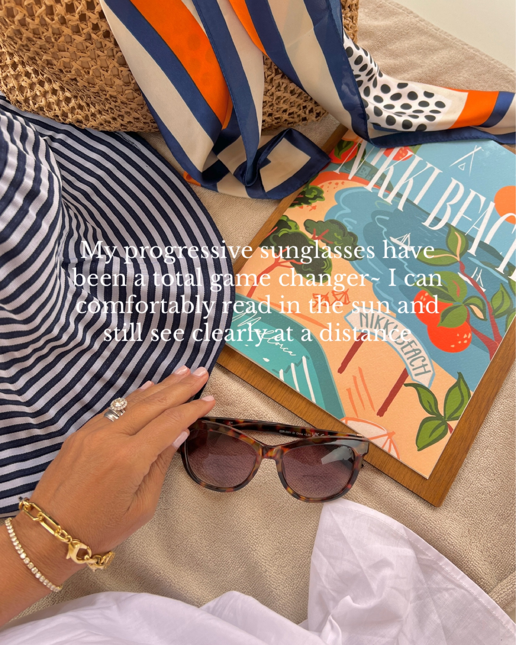 My bifocal sunglasses are a game changer! 

#LTKTravel #LTKSwim #LTKselfcare