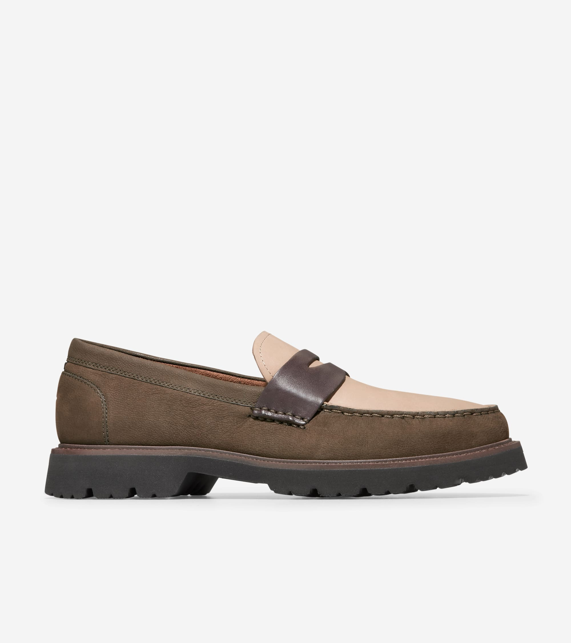 Men's American Classics Penny Loafer in Beige Or Khaki | Cole Haan | Cole Haan (US)