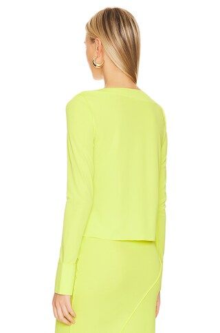 L'Academie Kellan Top in Sour Green from Revolve.com | Revolve Clothing (Global)
