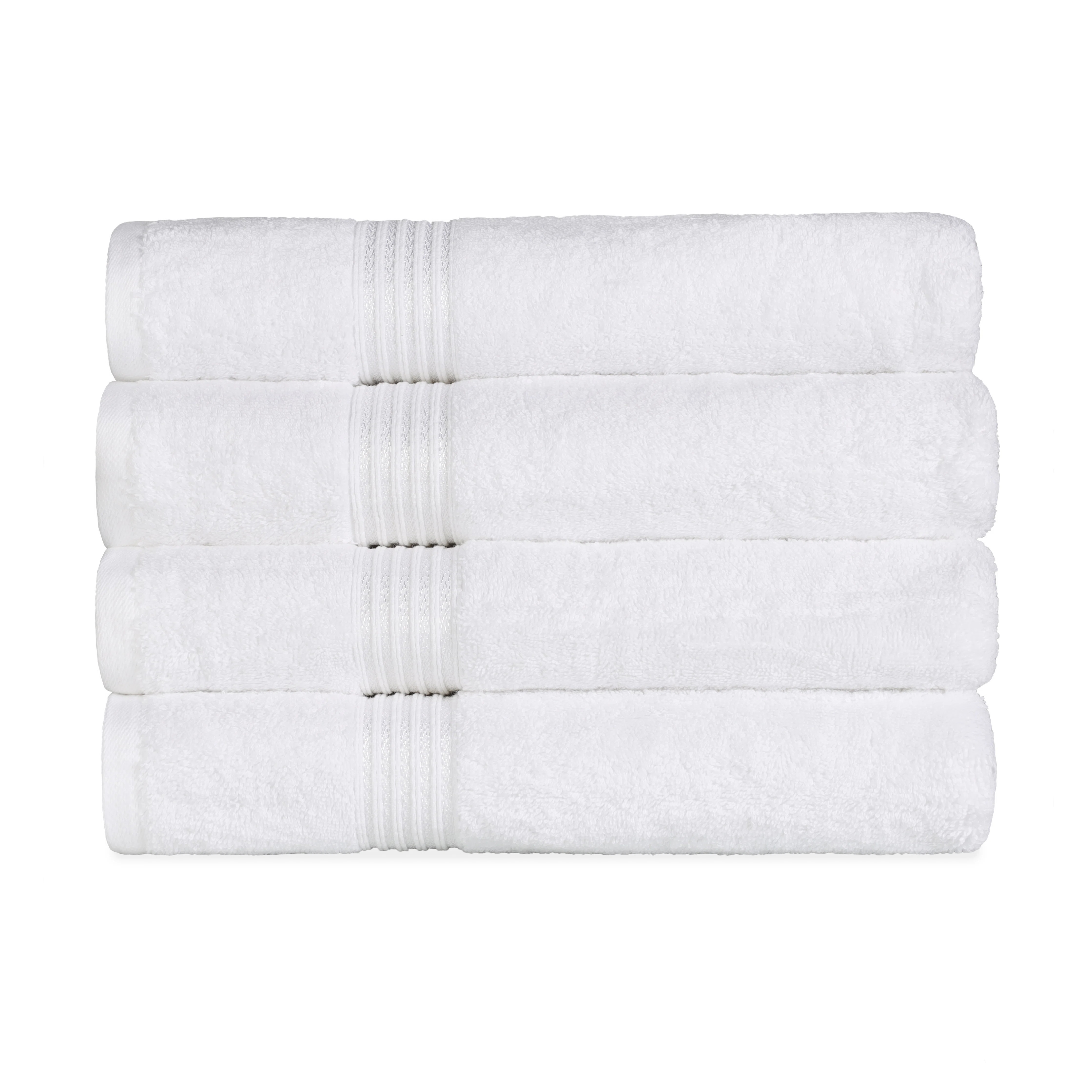 Oleg Terrycloth Bath Towels (Set of 4) | Wayfair North America