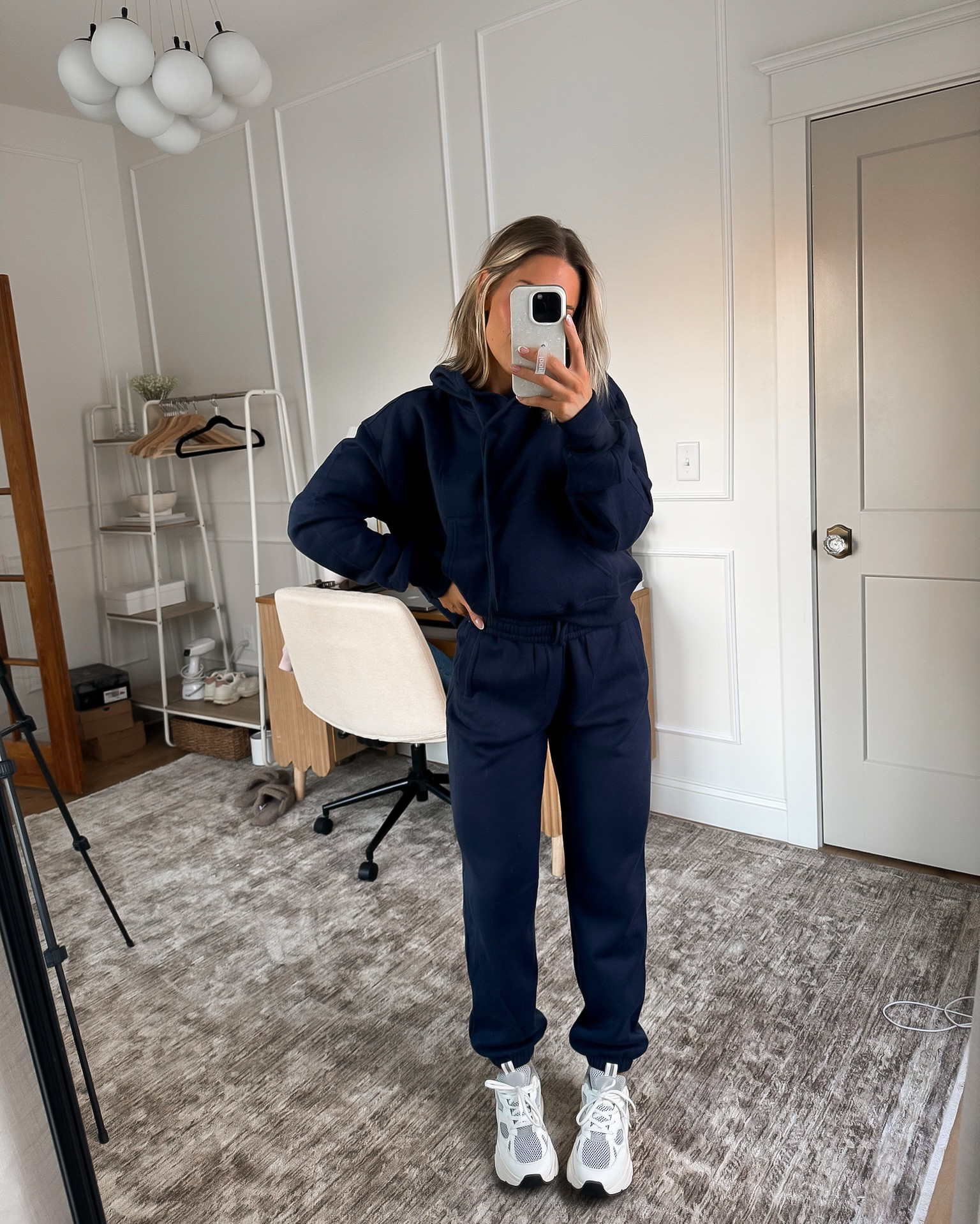 I love this material! So soft & the color is so rich! 🤩 I actually have this set in 3 colors. Super cozy & wearing in a size small.

#LTKFindsUnder50 #LTKSeasonal #LTKActive