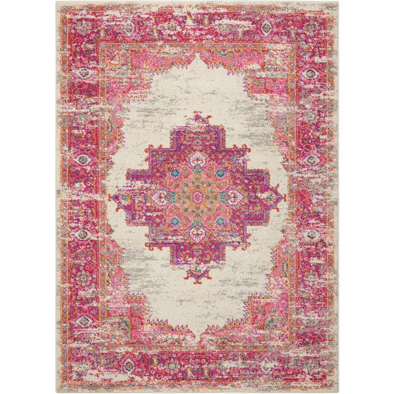 Nourison Passion PSN03 Center Medallion Area Rug | Target
