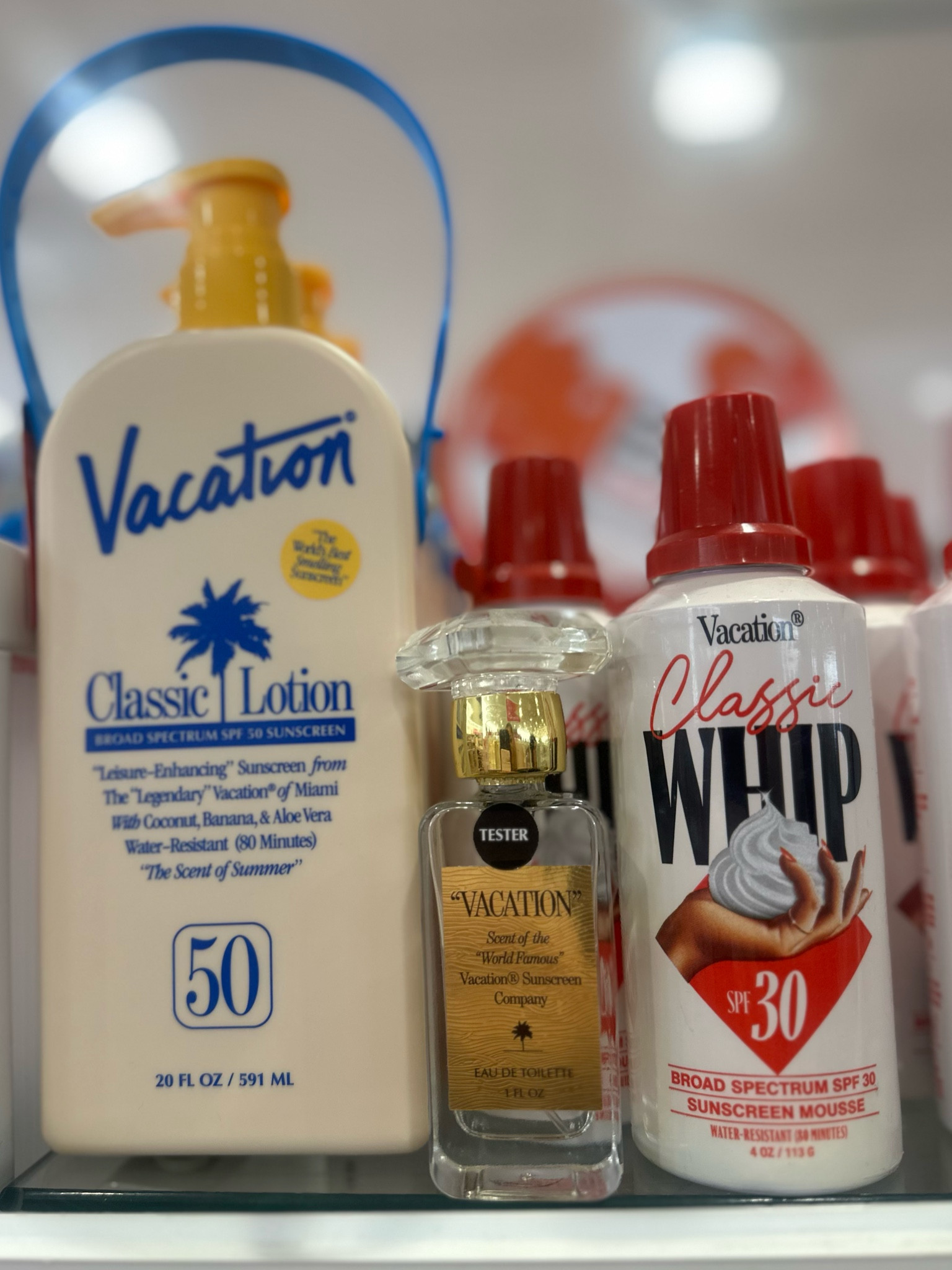 My fav trio- for summer
Vacation perfume and sunscreen 

#LTKSeasonal #LTKfamily #LTKtravel