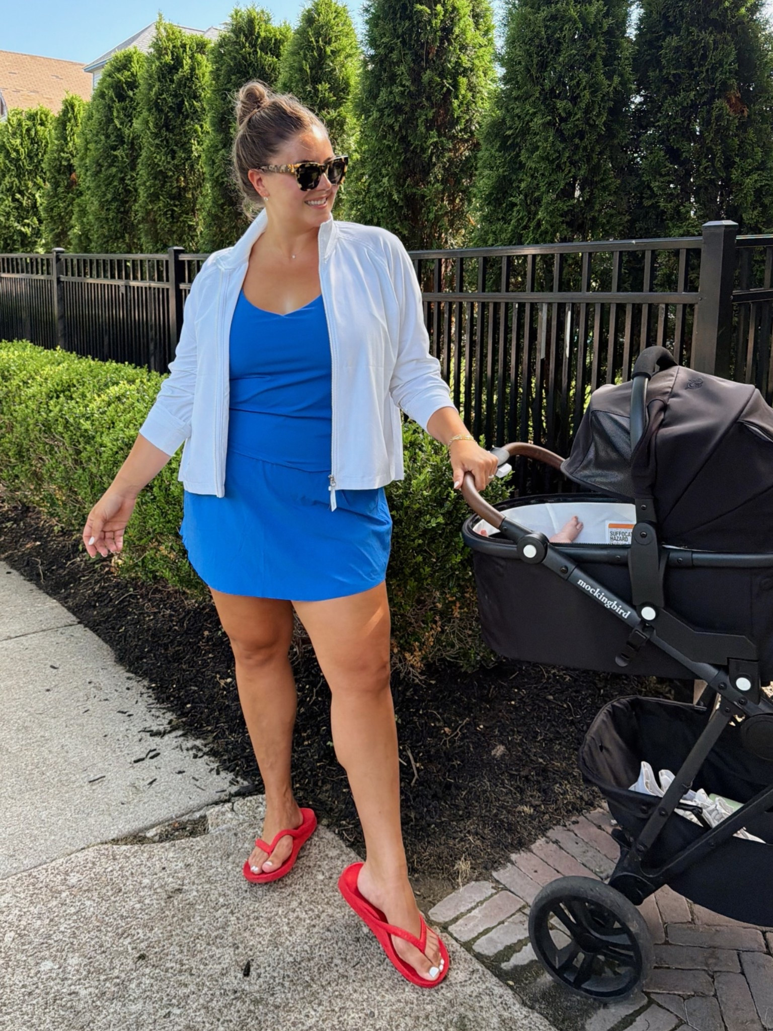 Wearing size 2X in top & skort, XL in zip up. Use CARALYN15 at Spanx.

#LTKmomlife #LTKActive #LTKMidsize